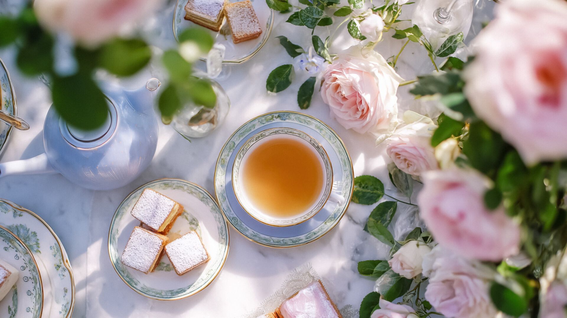 Morning Tea in the Garden