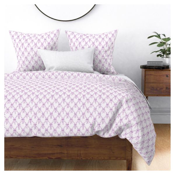 Duvet Cover in Bowreath - Bow Garland in a Delicate English Manor Storybook Mood XX