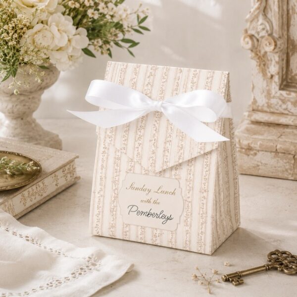 Personalised Favour Boxes Celebration at the Manor Suite