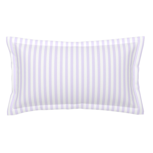 Pillow Sham in Brionelle - Elegant English Stripe Timeless Classic Balance XX