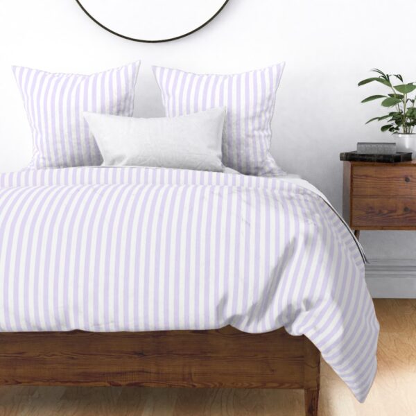 Duvet Cover in Brionelle - Elegant English Stripe Timeless Classic Balance XX
