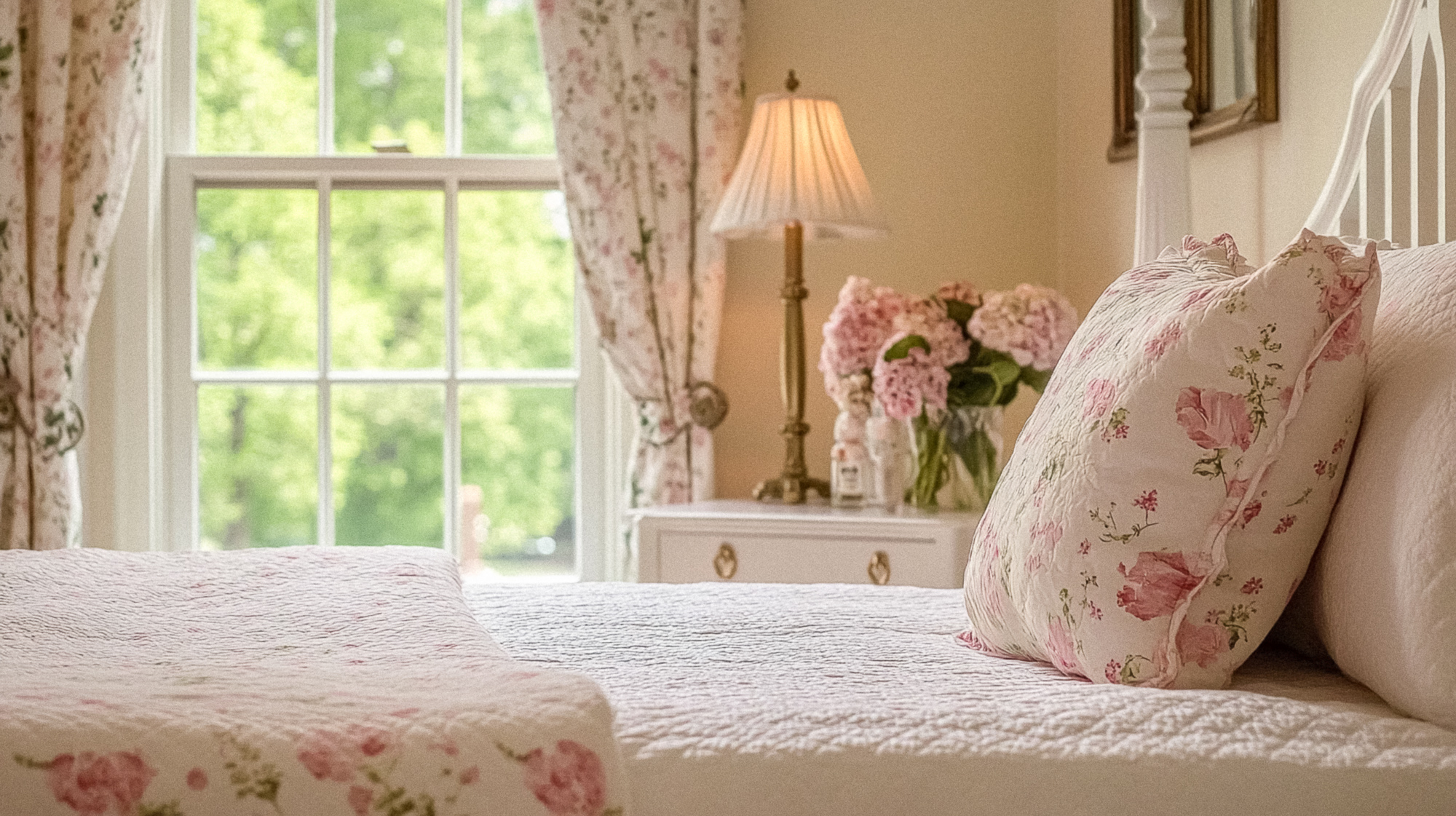 Pretty Cottage Bedroom