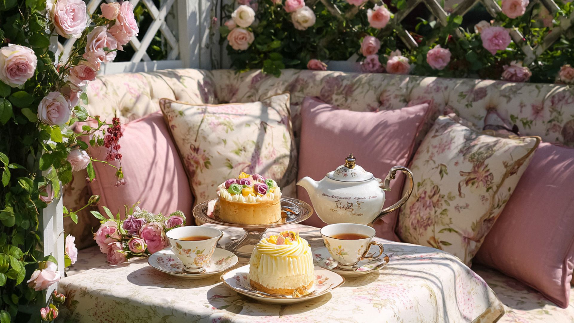 Romantic Garden Living