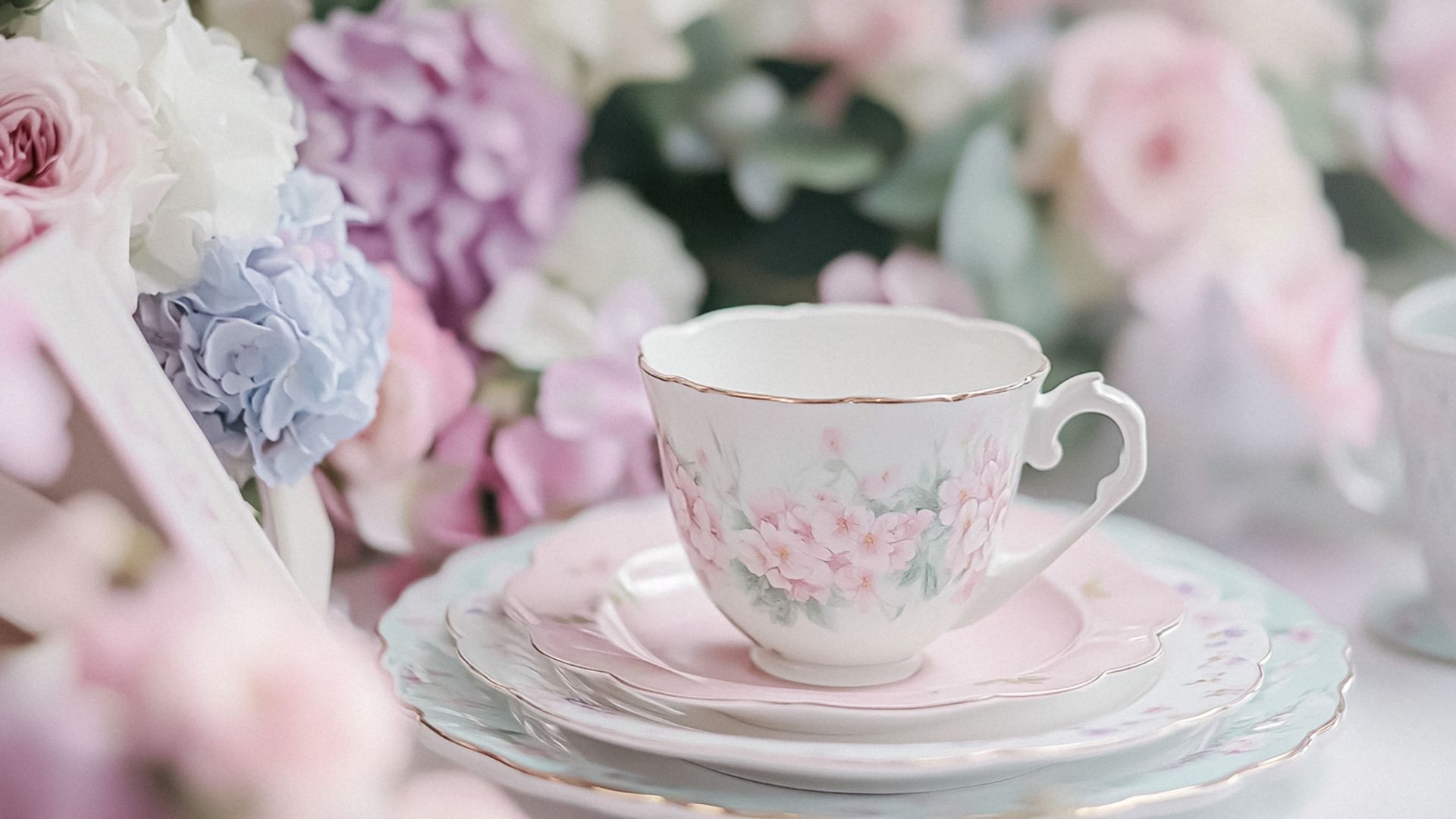 Porcelain Roses & Tea