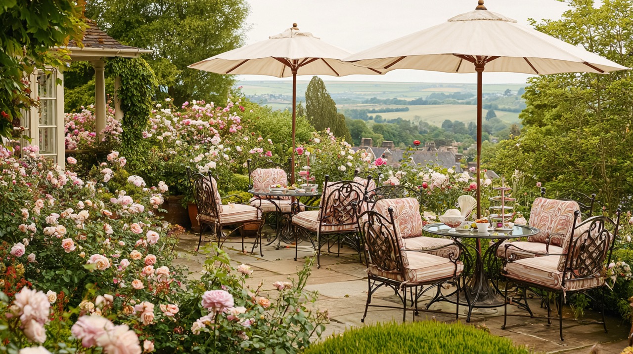 Summer Tea at the Manor Quintessential Home
